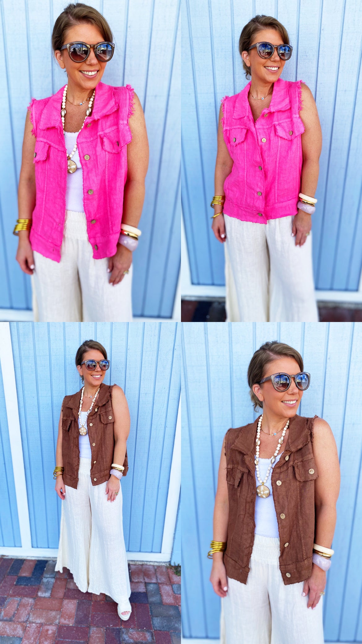 Karina Vest * Multiple Colors *FINAL SALE