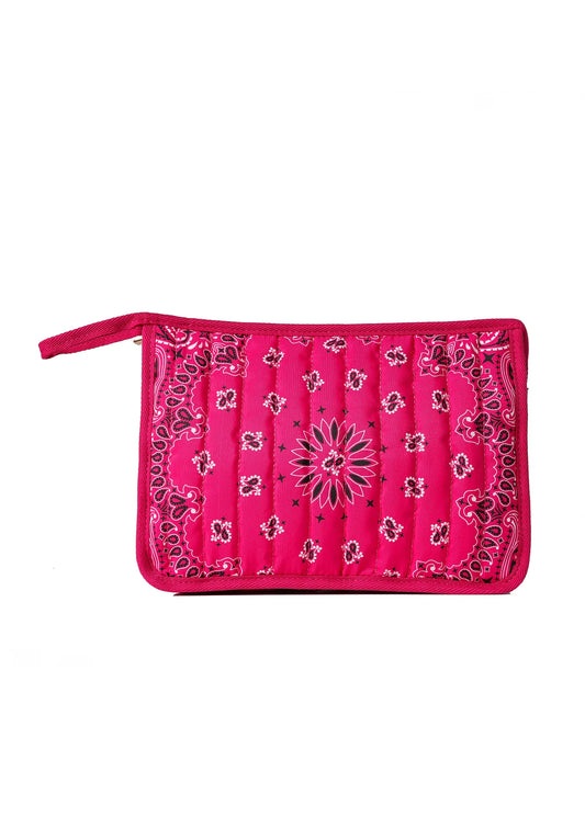 Beau Bandana Pouch Hot Pink Preorder 5/5
