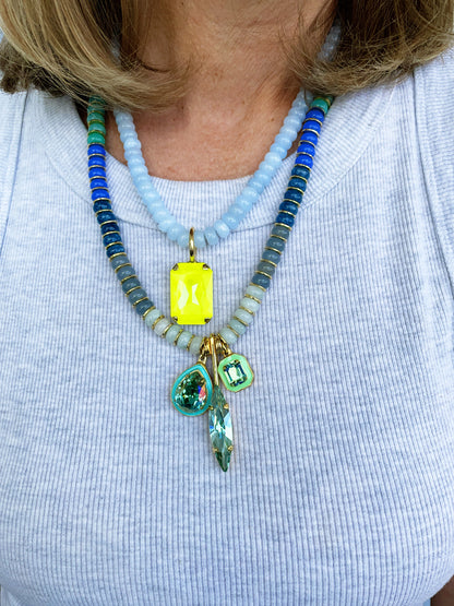 Candace Necklace With 3 Charms