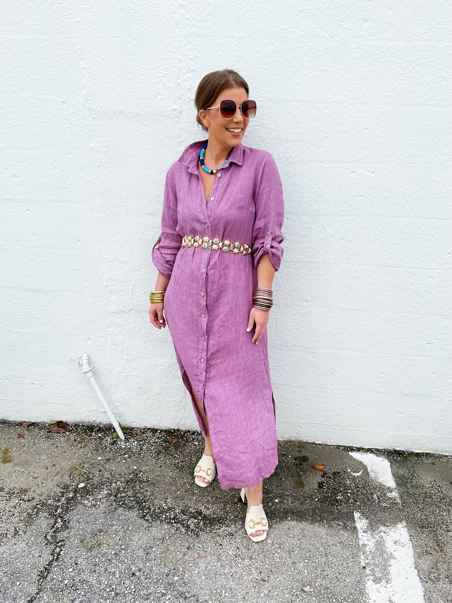 Gigi Dress In Purple