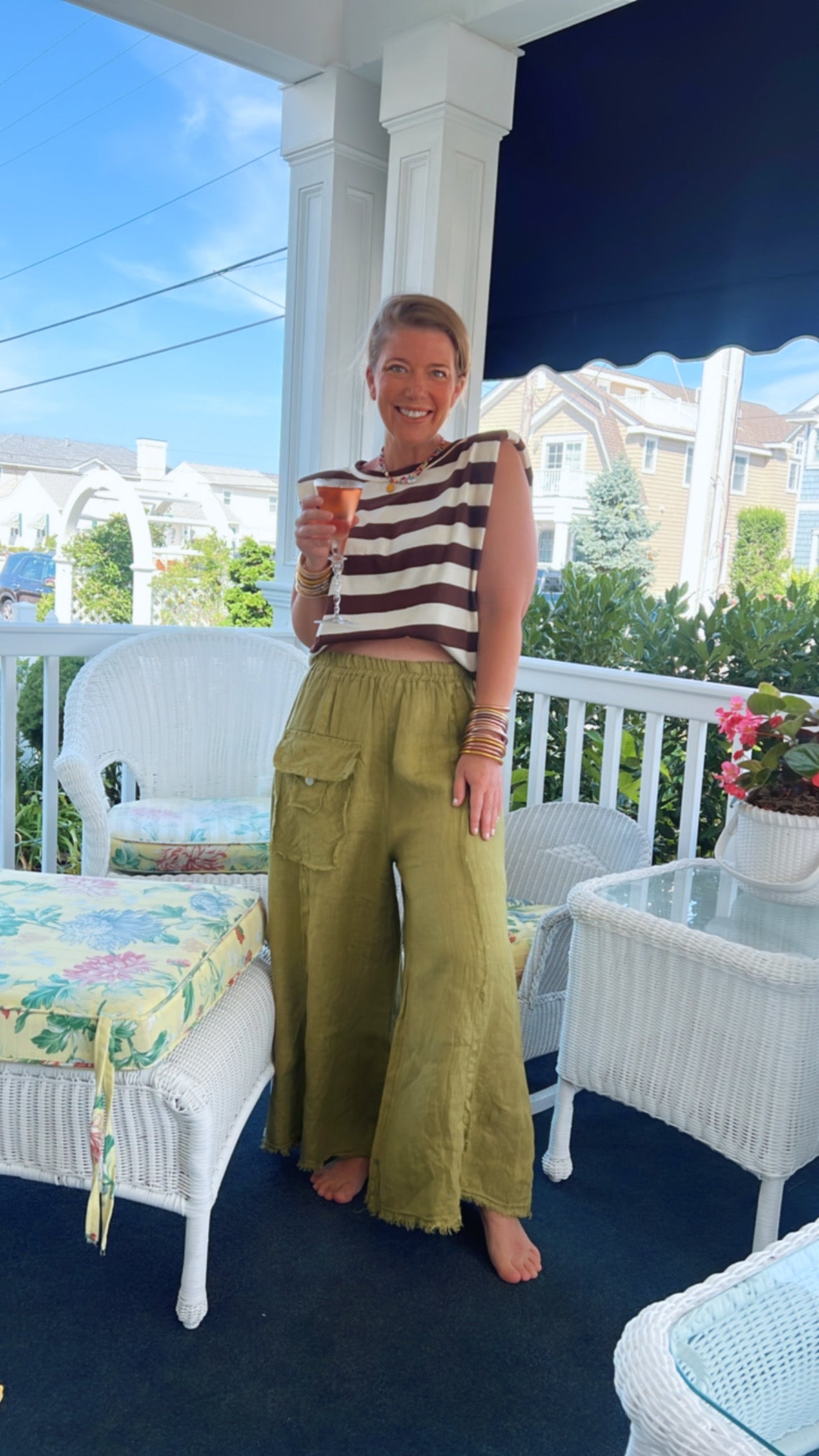 Melissa Linen Wide Leg Pant- 3 colors