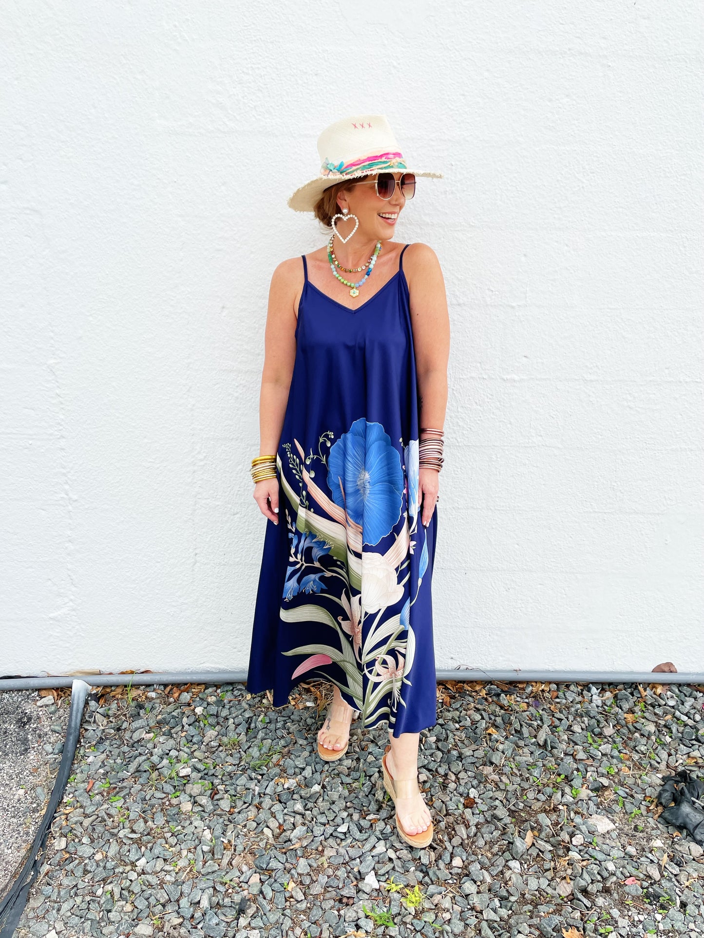 Veronica Dress Navy FINAL SALE