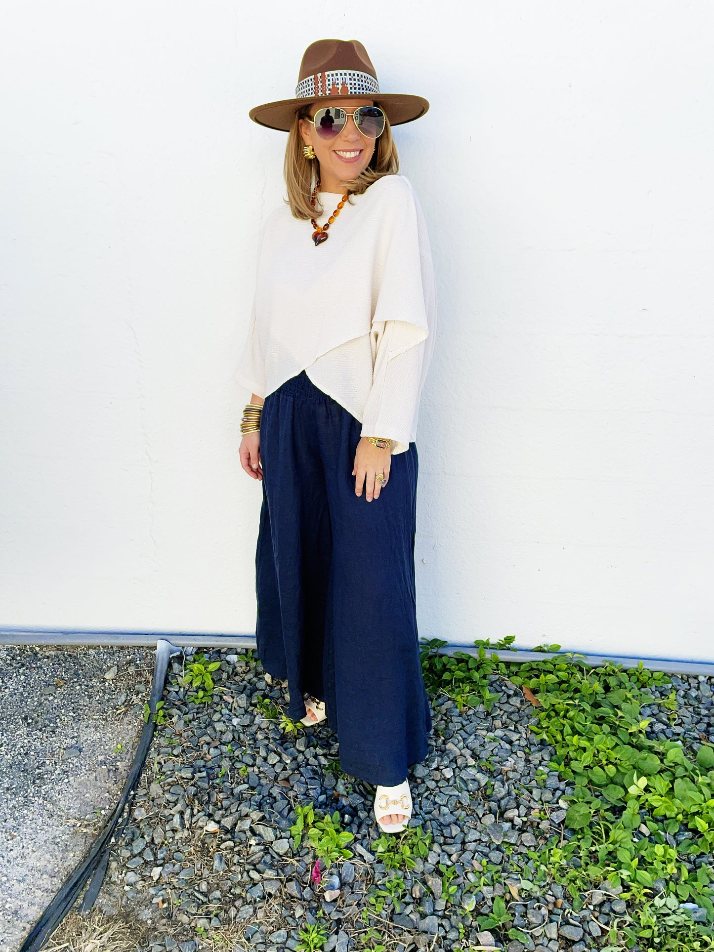 Maggie Pant in Navy