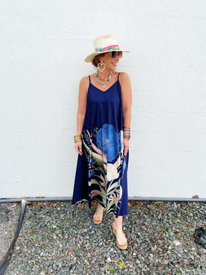 Veronica Dress Navy FINAL SALE