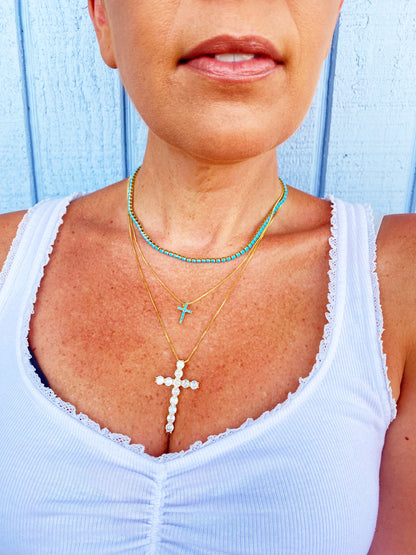 Faith XL Cross Pendant
