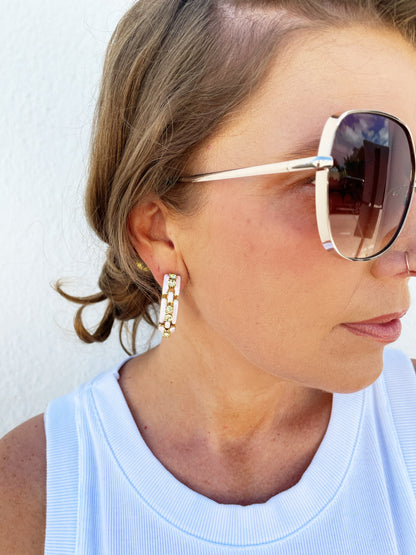 Hilary Hoop Earring