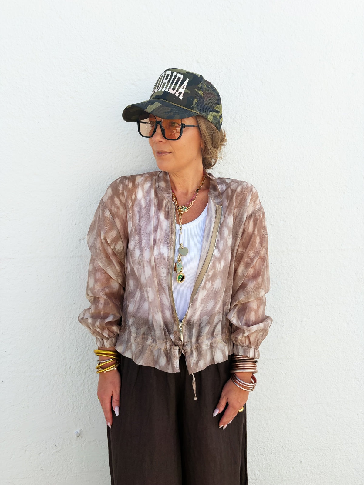 Waylen Jacket in Cream