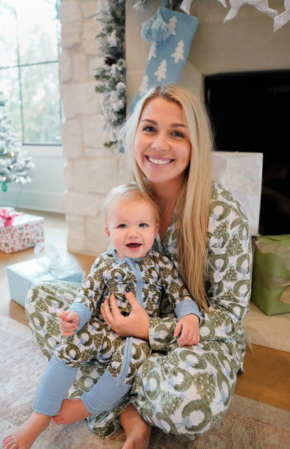 Deck the Halls - Long Pajama Set