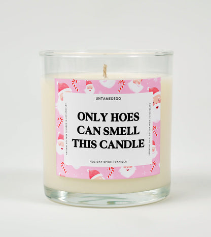 Only Hoes Can Smell This Candle | Funny Candle
