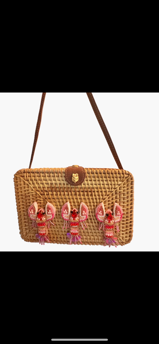 Lucy Lobster Crossbody Bag