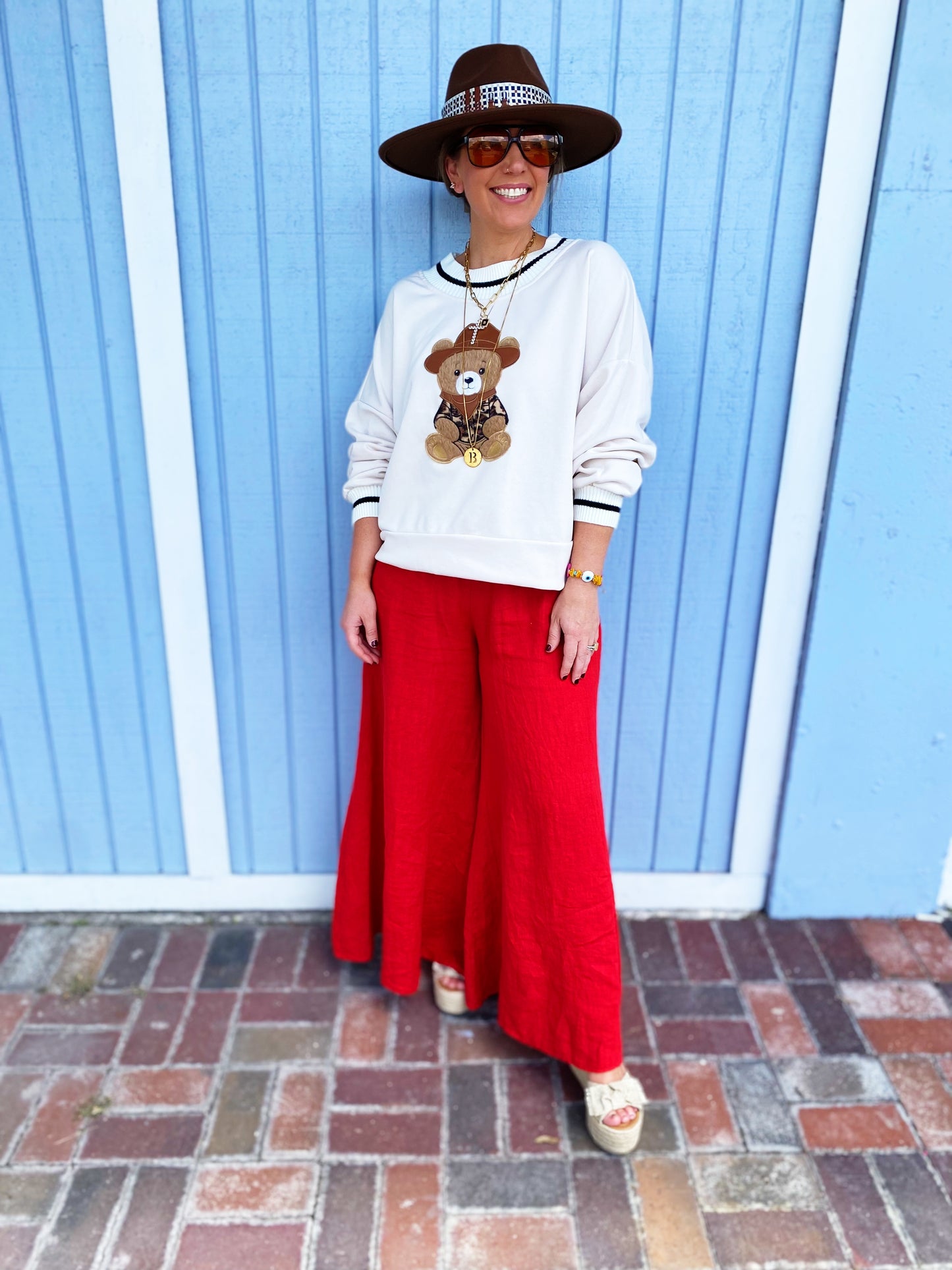 Teddy Sweatshirt( 2 colors )