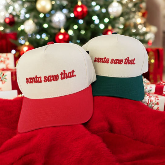Santa Saw That Hat