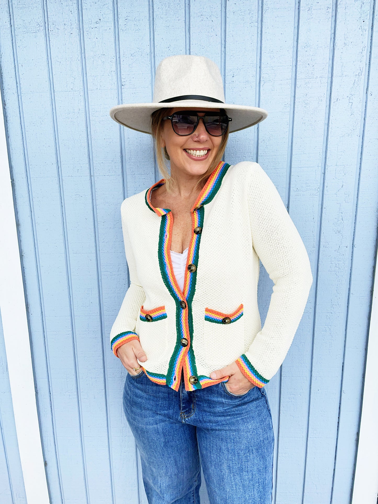 Knit Pocket Cardigan