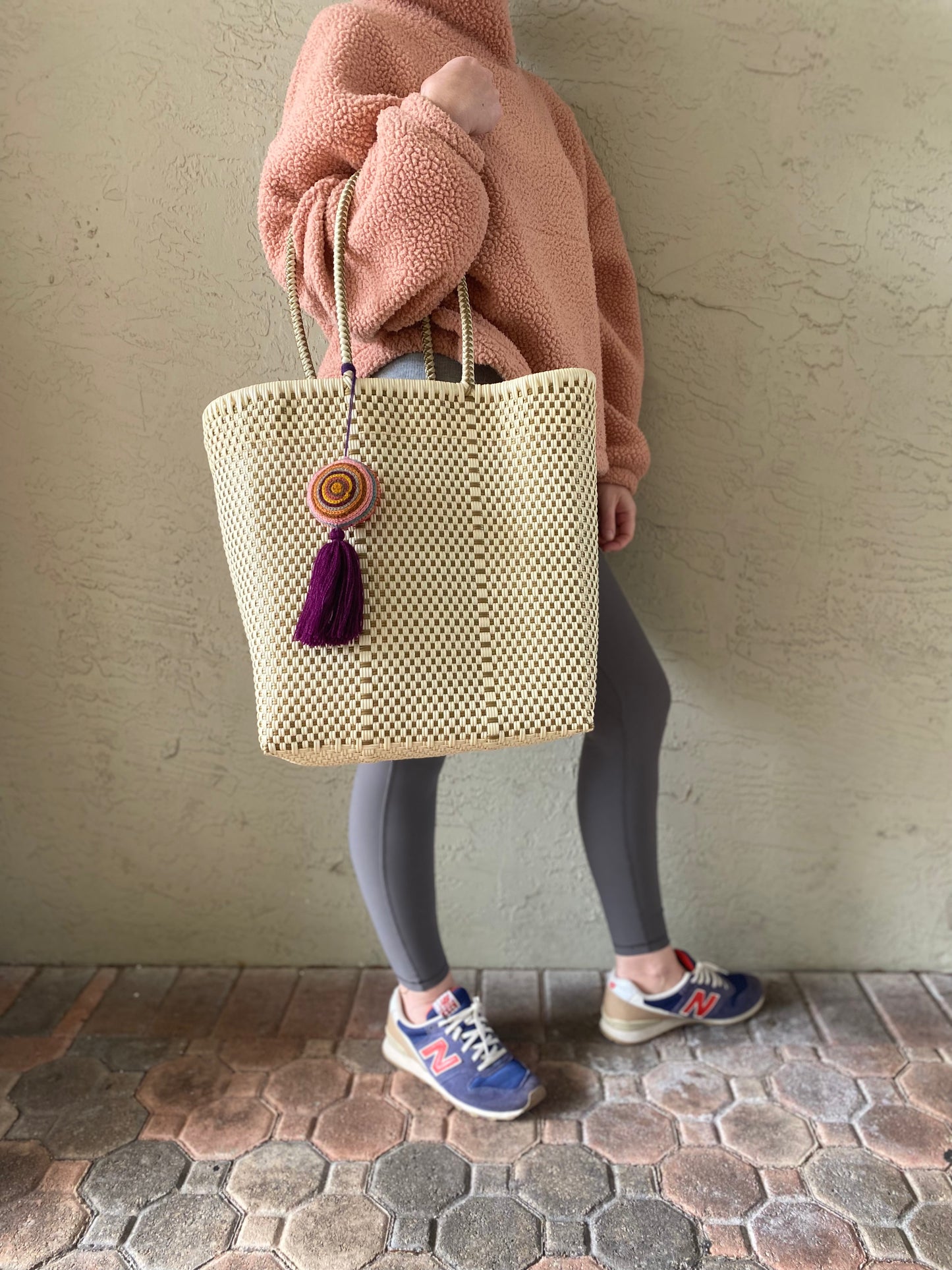 Medium Woven Tote Bag * FINAL SALE