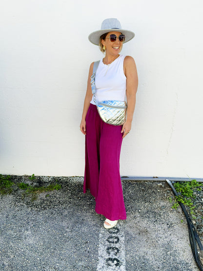 Emily Bum Bag Shine - FINAL SALE