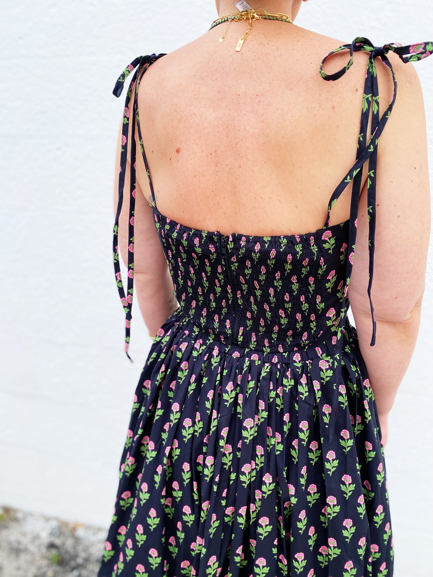 Floral Crop Top and Skirt Set Medium