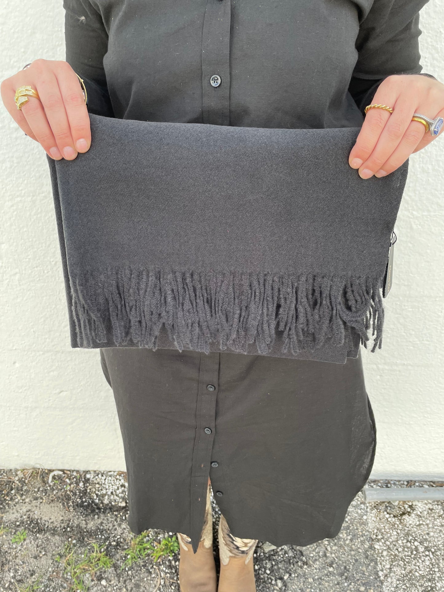 Patty Scarf + Embroidery