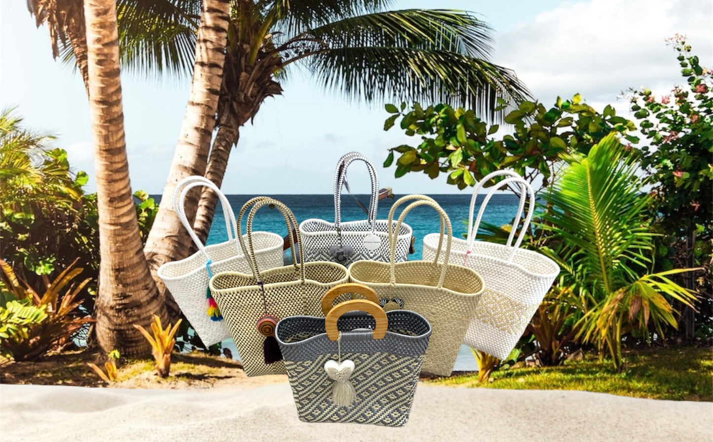 Medium Woven Tote Bag * FINAL SALE