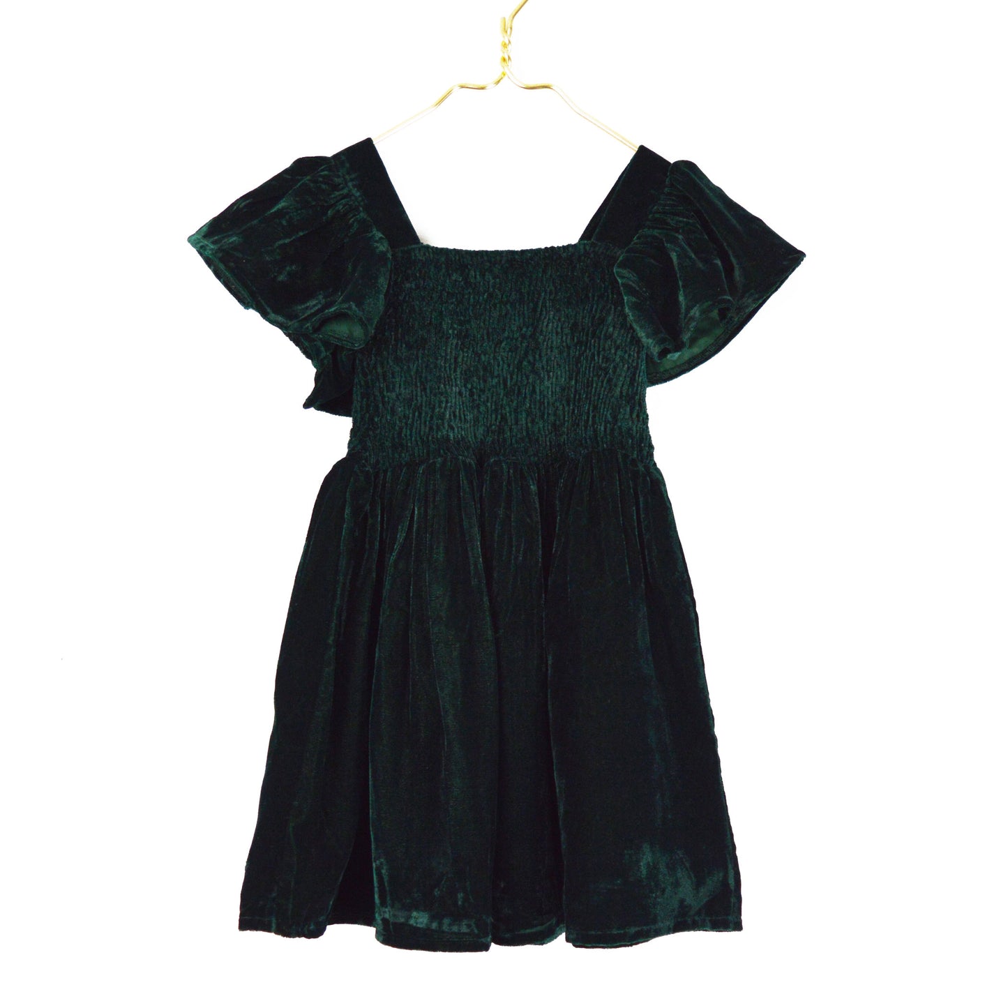 Girls Velvet Smocked Dress *FINAL SALE ITEM