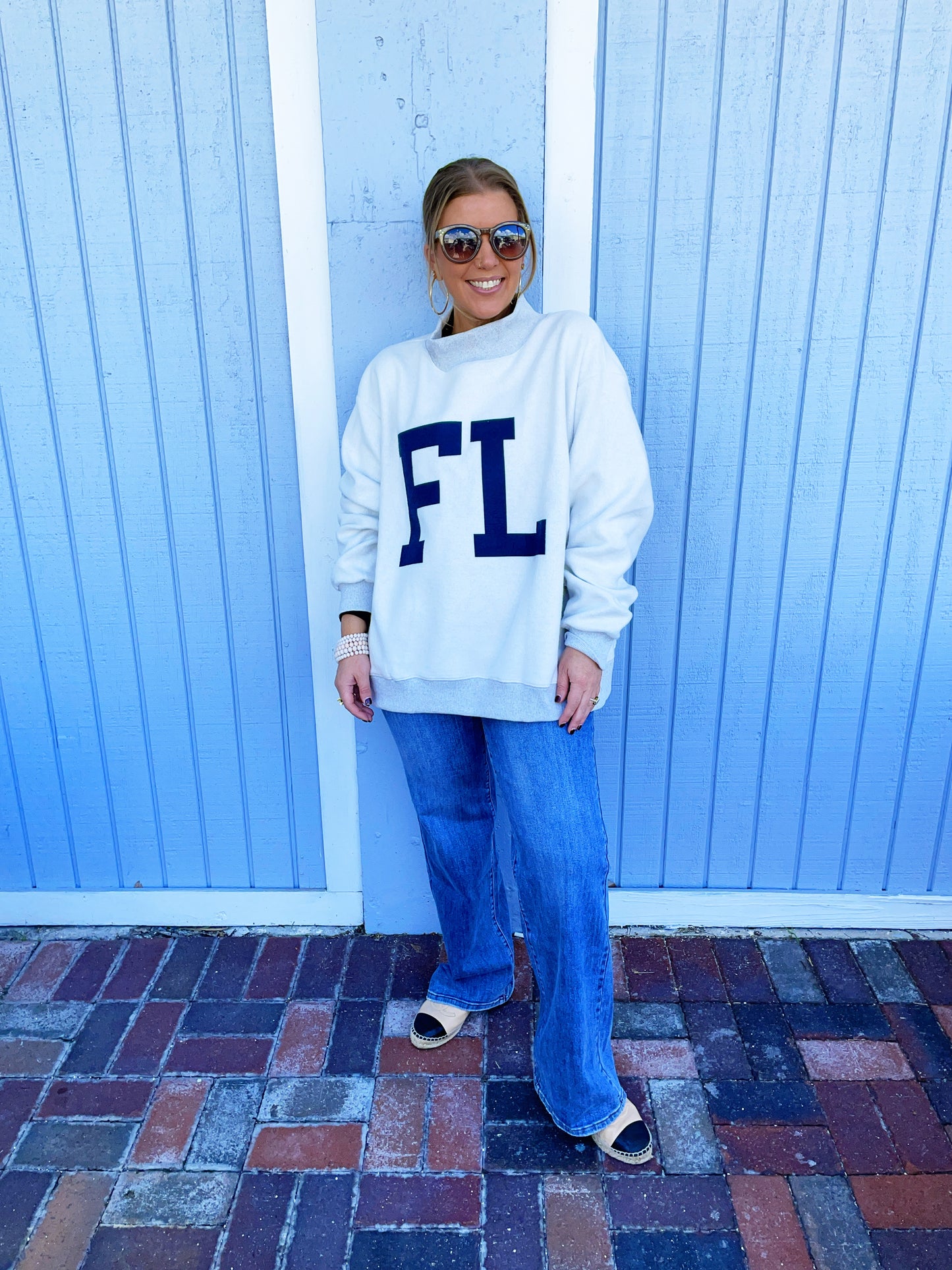 Florida Reversible Mock Sweatshirt