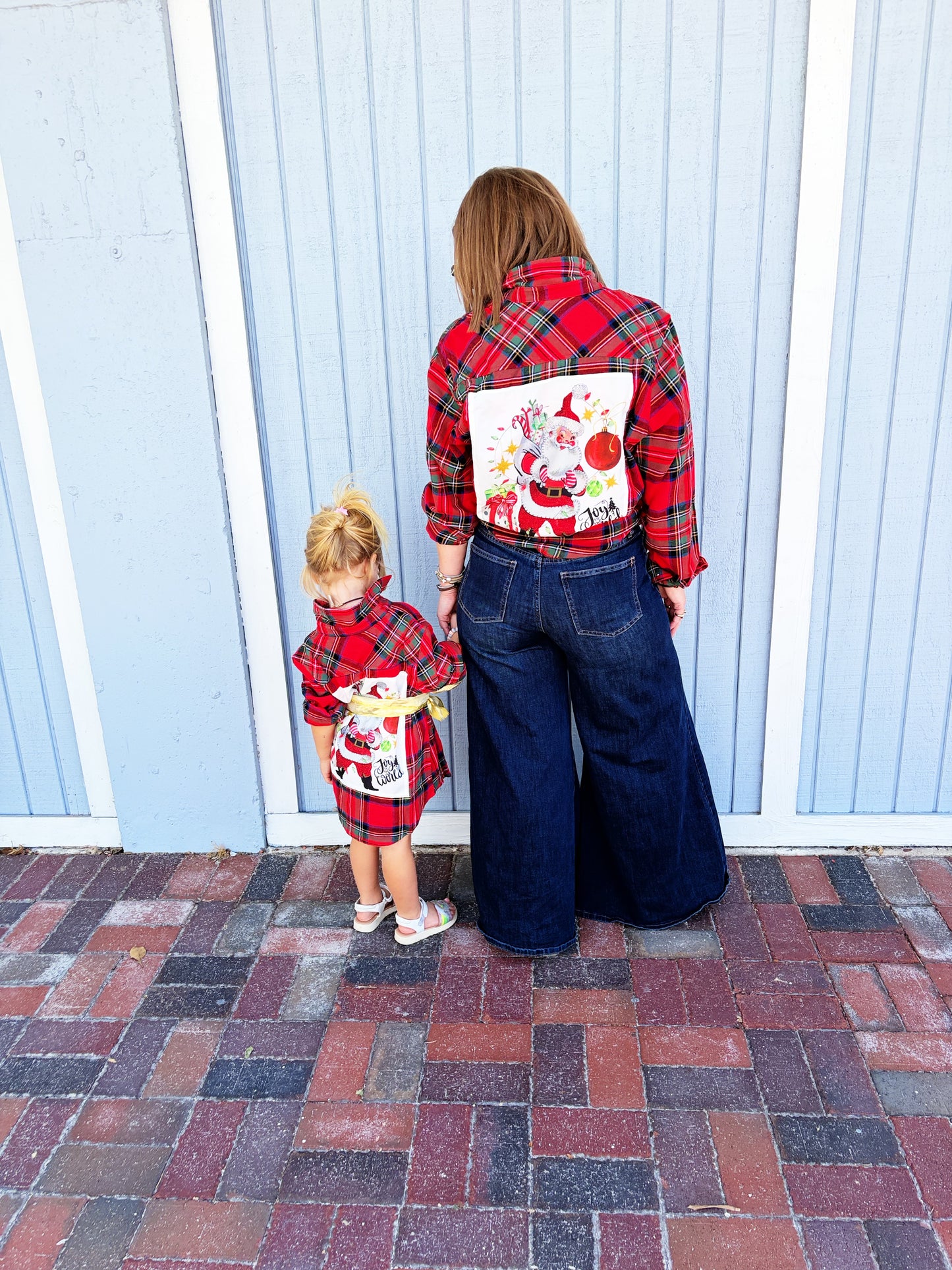Mommy & Me Flannels with BLING