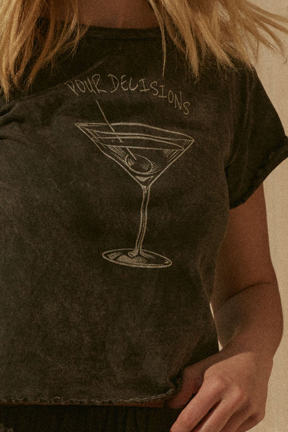 Pour Decisions Tee *FINAL SALE ITEM