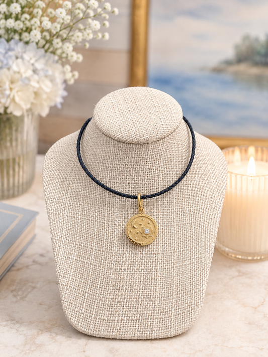 Ellen Necklace Navy