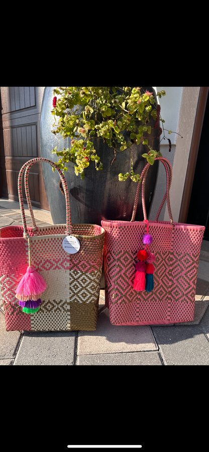 Medium Woven Tote Bag * FINAL SALE