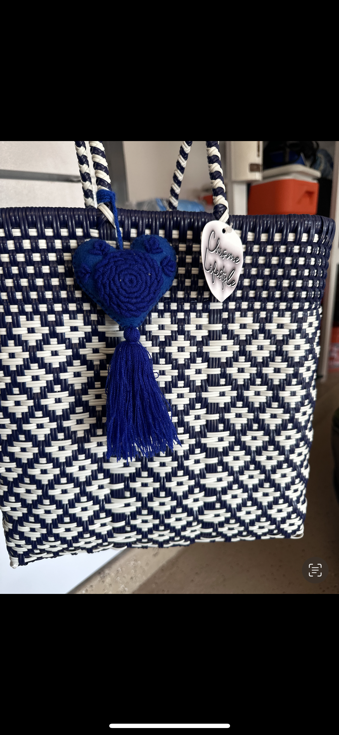 Medium Woven Tote Bag * FINAL SALE