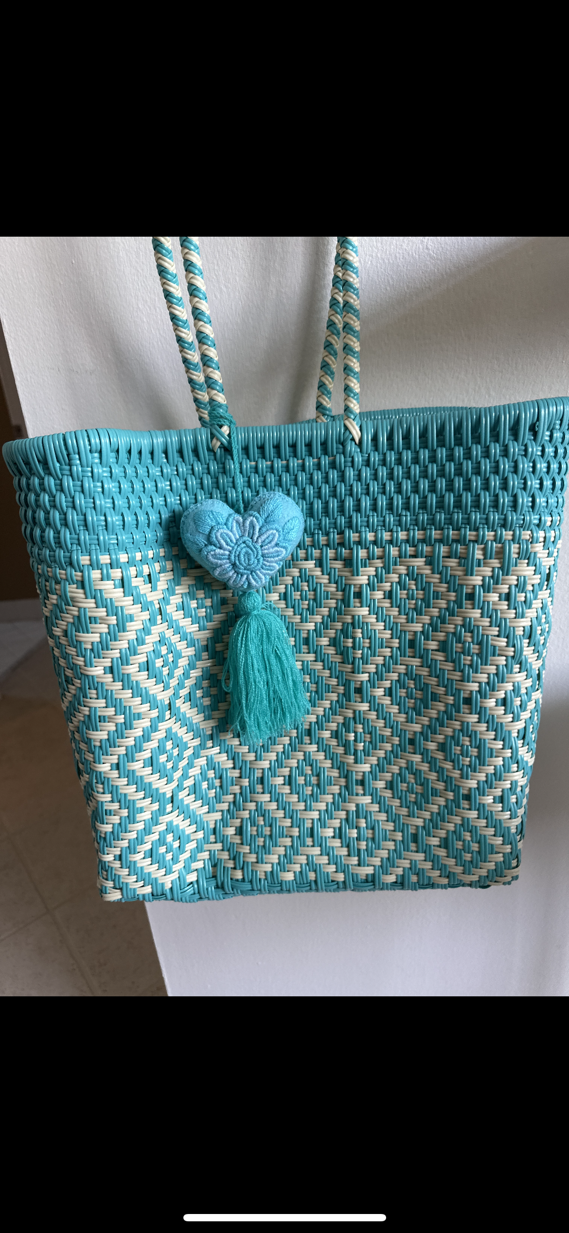 Medium Woven Tote Bag * FINAL SALE