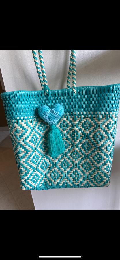 Medium Woven Tote Bag * FINAL SALE