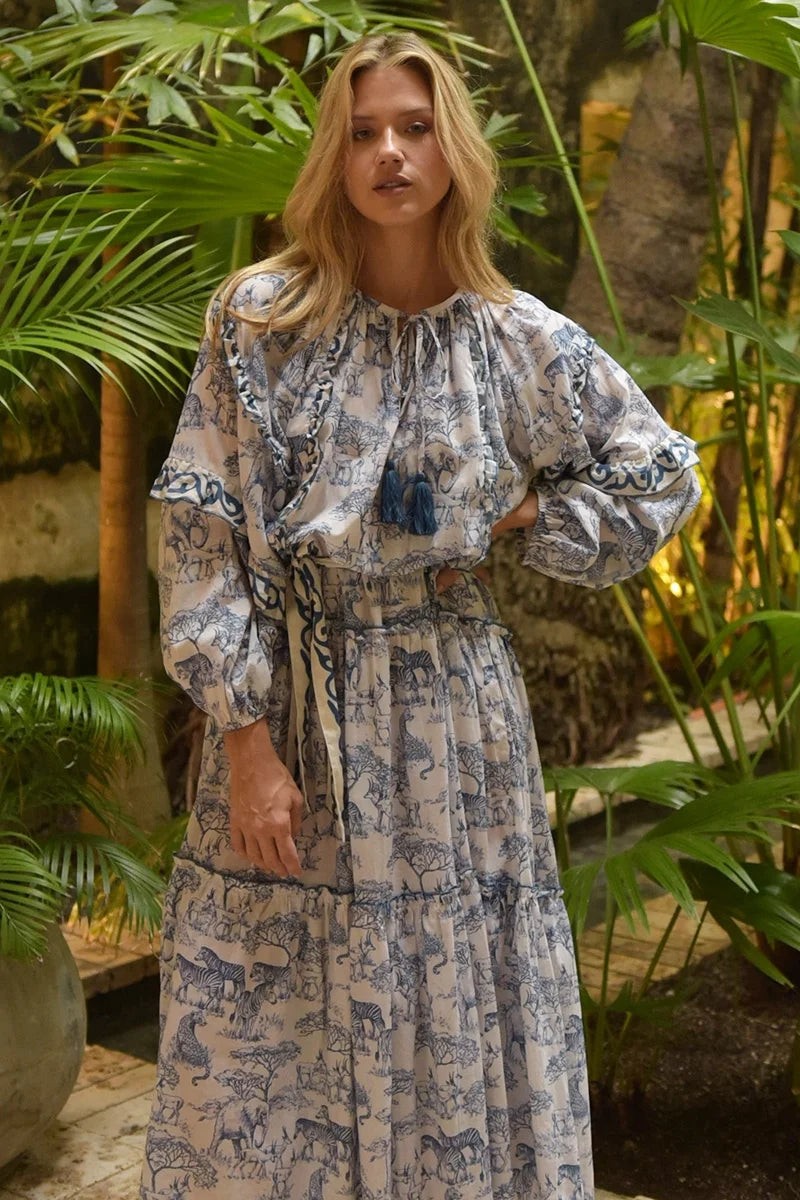 Francesca Bohemian Long Dress