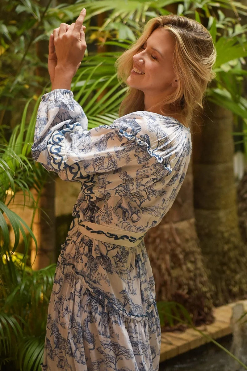 Francesca Bohemian Long Dress