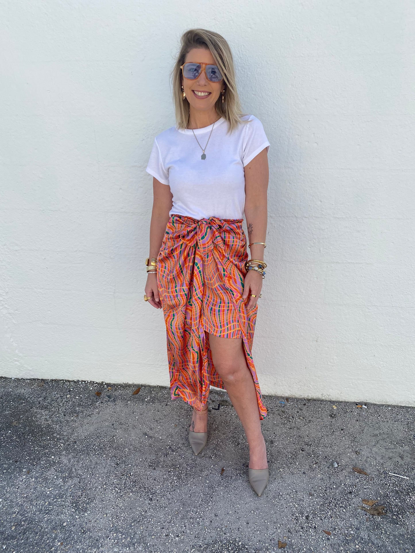 Disco Animal Vacay Skirt