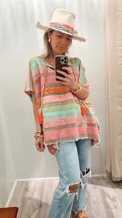 Rebecca Oversized  Top *final sale