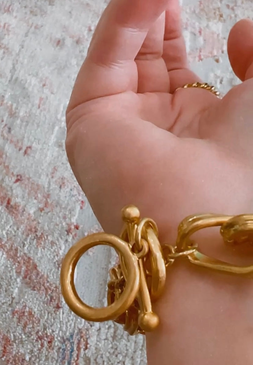 Braided Toggle Bracelet