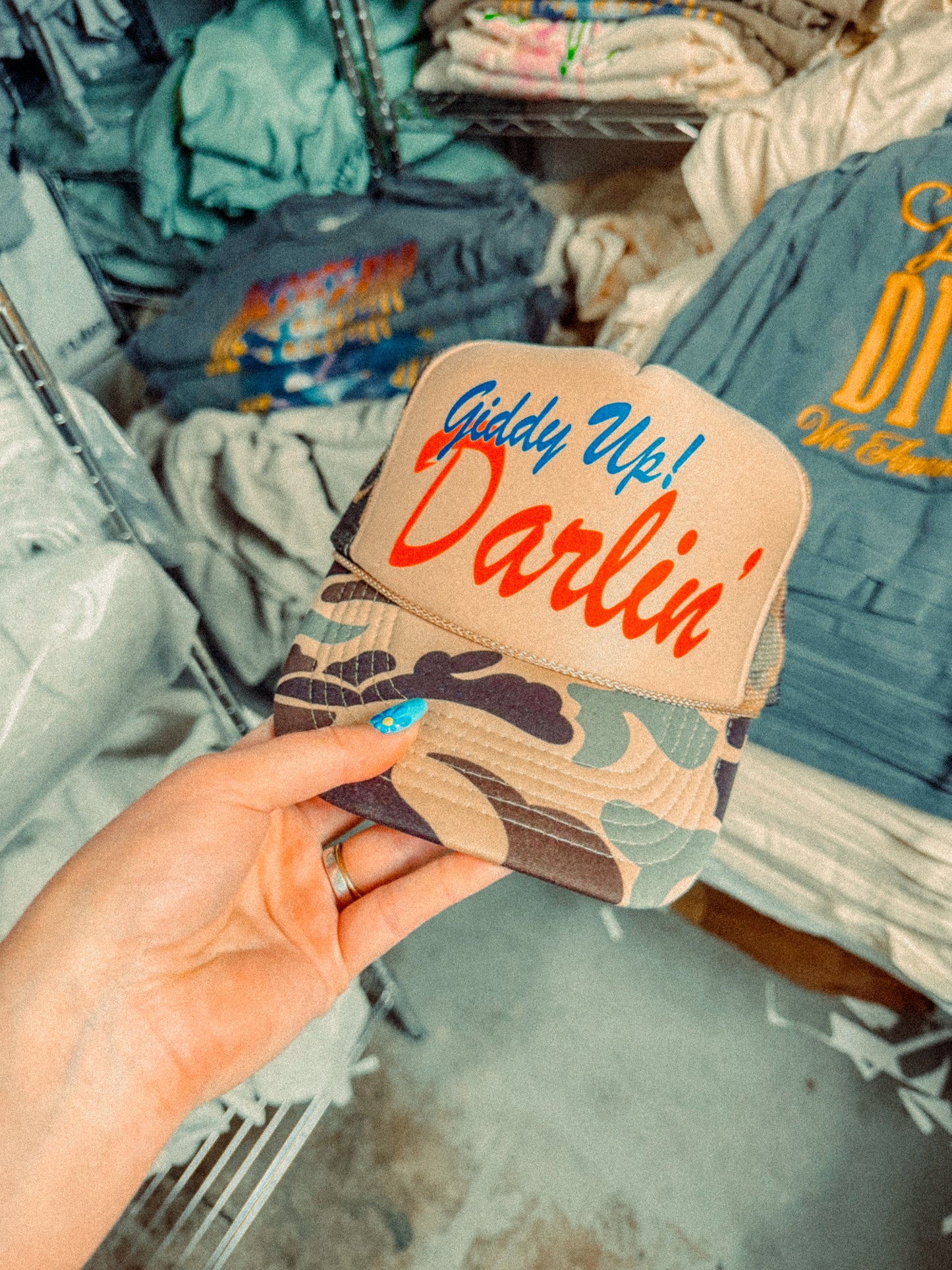 Giddy Up Darlin', Western Trucker Hat