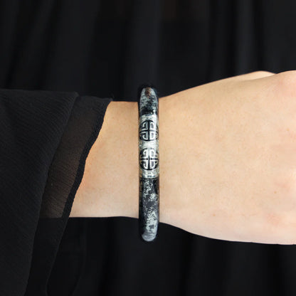 Koi Shadow Tzubbie All Weather Bangle Medium