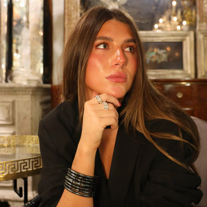 KOI Shadow All Weather Bangles Set of 4 Medium