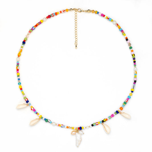 Wendy Cowrie Shell Necklace