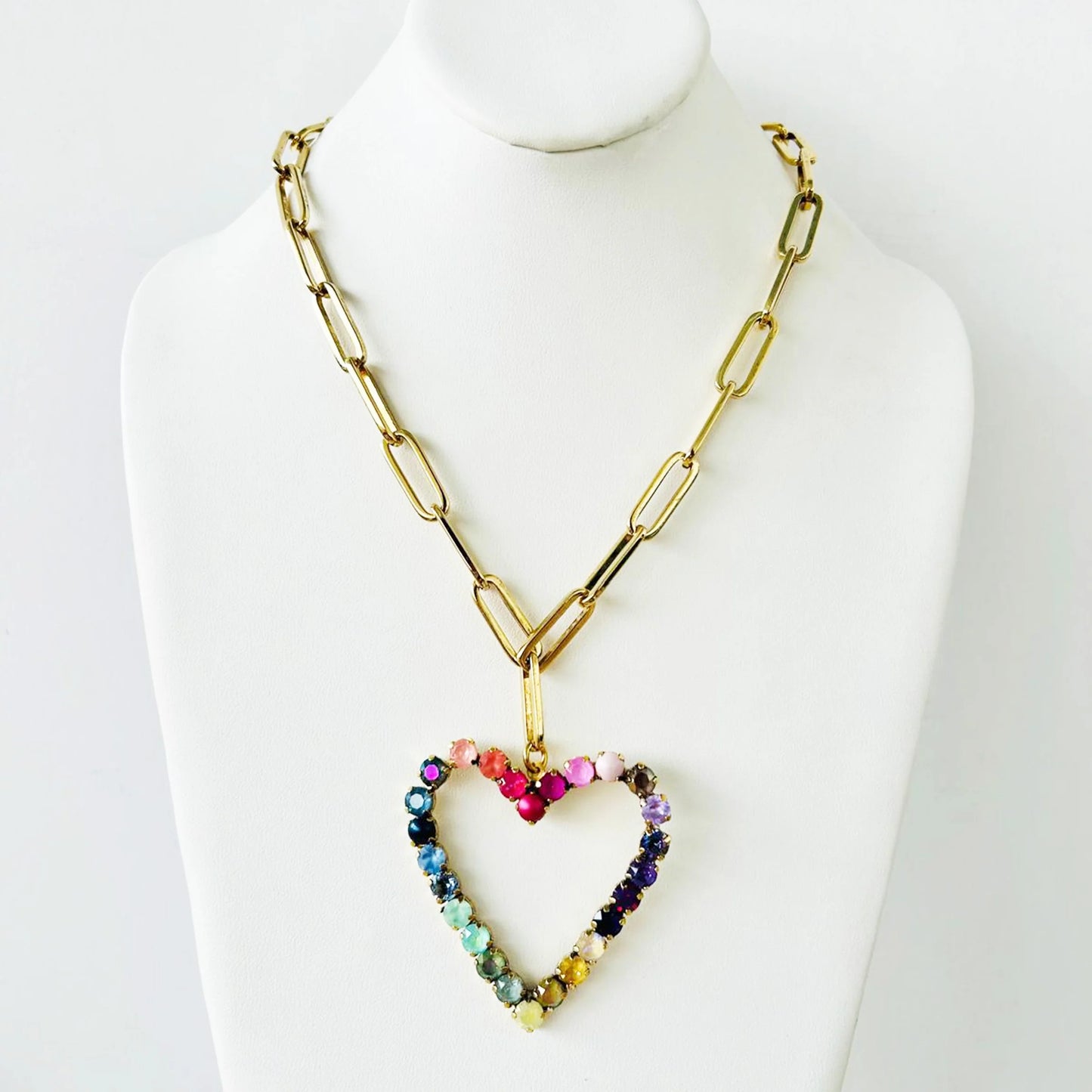 POP Heart Necklace - Fairy Dust