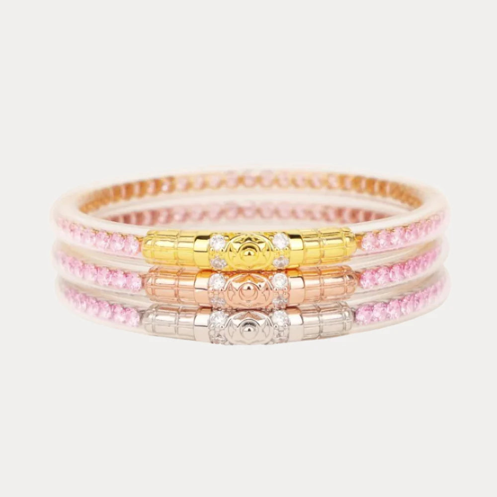 Three Queens All Weather Bangles® (Awb®) - Petal Pink