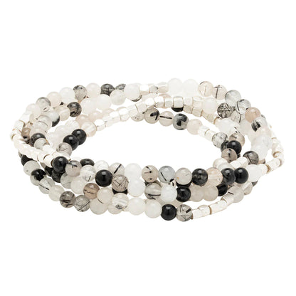 Tourmalinated Quartz - Stone of Protection