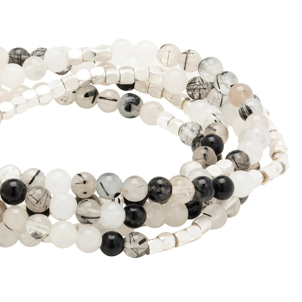 Tourmalinated Quartz - Stone of Protection