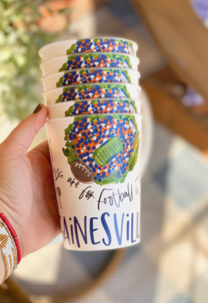 Gainesville Reusable Cups-Set of 6