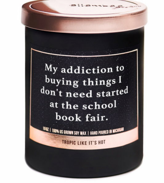 Bookfair Candle 10 OZ Candle