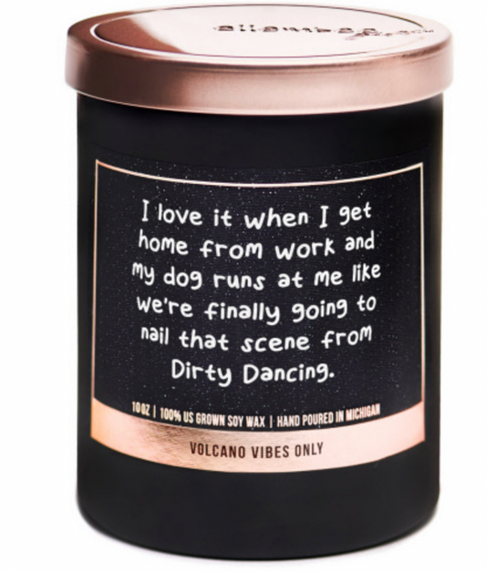 Running Dog Candle 10oz