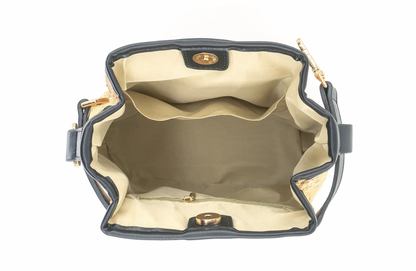 Joann Bag- Natural & White