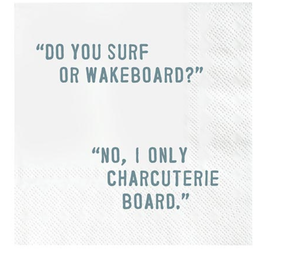Do You Surf Cocktail Napkin