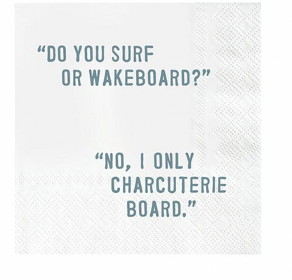 Do You Surf Cocktail Napkin
